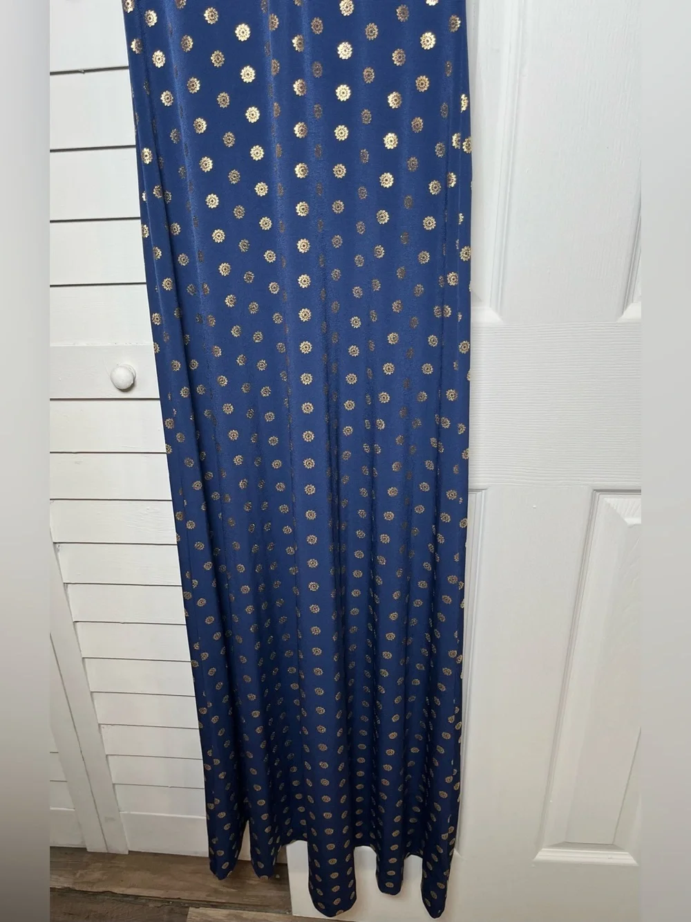MICHAEL Michael Kors Medallion Foil Print Maxi Dress Size XS